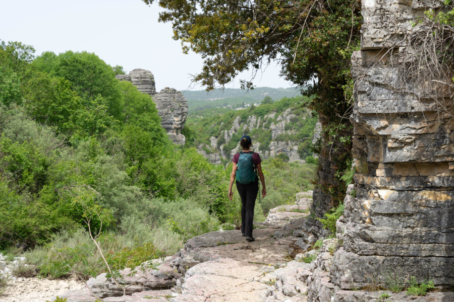 Randonnée dans les Zagoria entre Kipoi et Vitsa