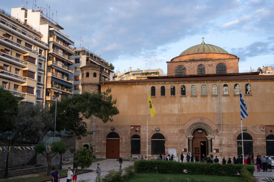 Cathédrale Sainte-Sophie à Thessalonique en Grèce