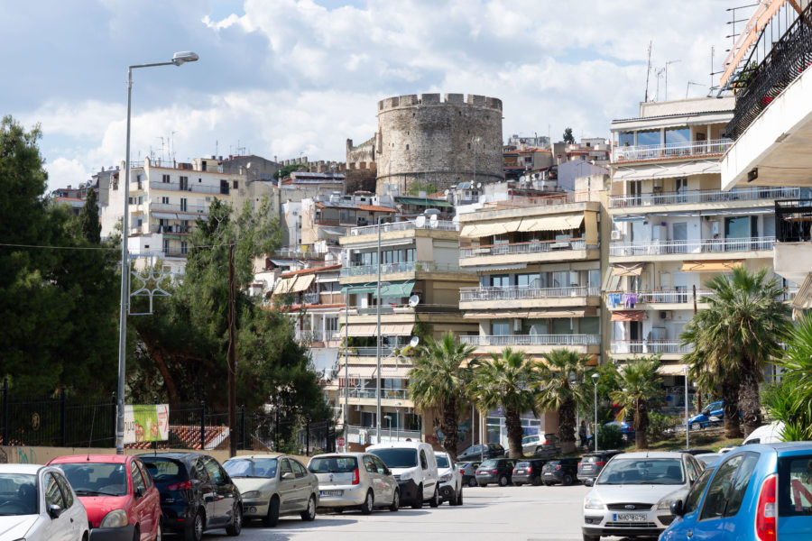 Quartier de l'église Saint-Paul à Thessalonique