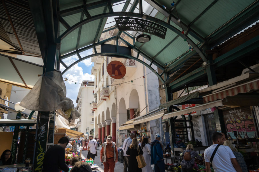 Visite du marché Kapani à Thessalonique