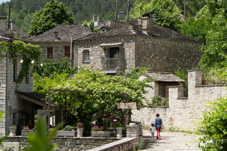 Visite du village de Megalo Papingo dans les Zagoria