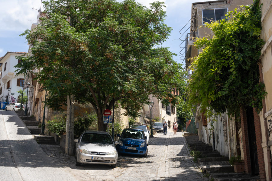 Visite de la vieille ville de Thessalonique en Grèce