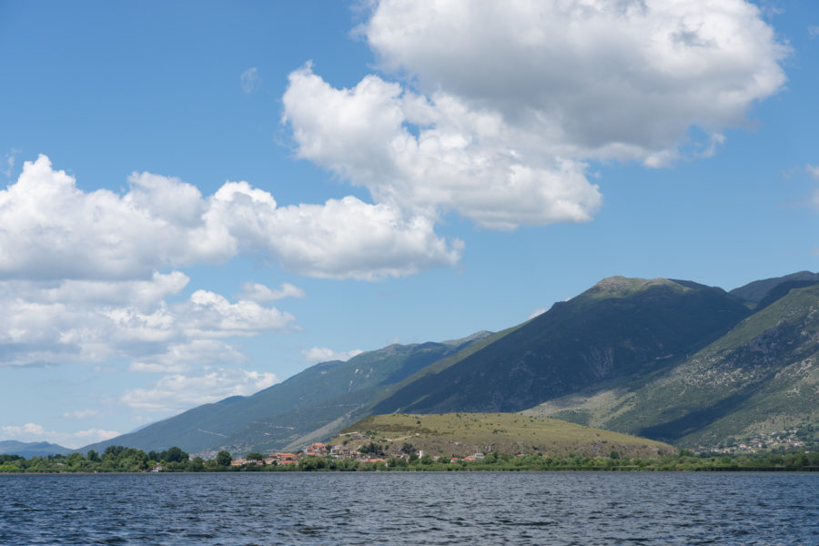 Vue sur le Lac Pamvotis depuis Ioannina