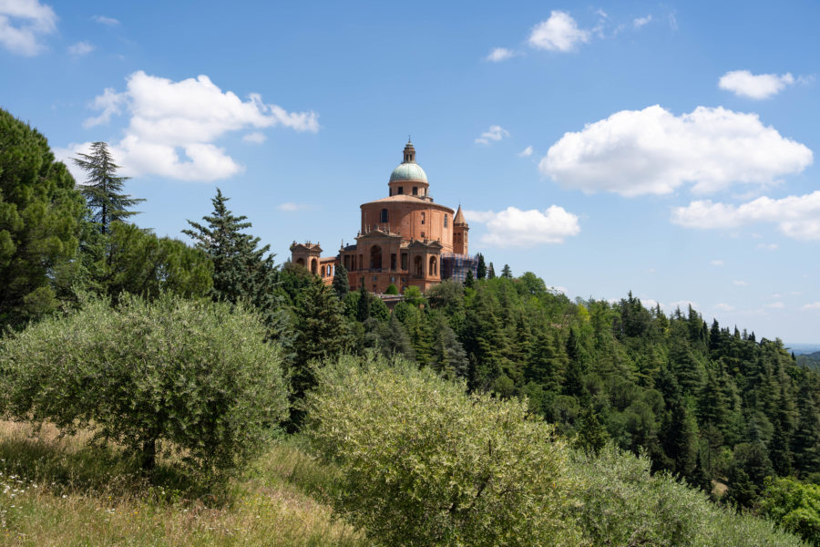 Sanctuaire San Luca à Bologne, Italie