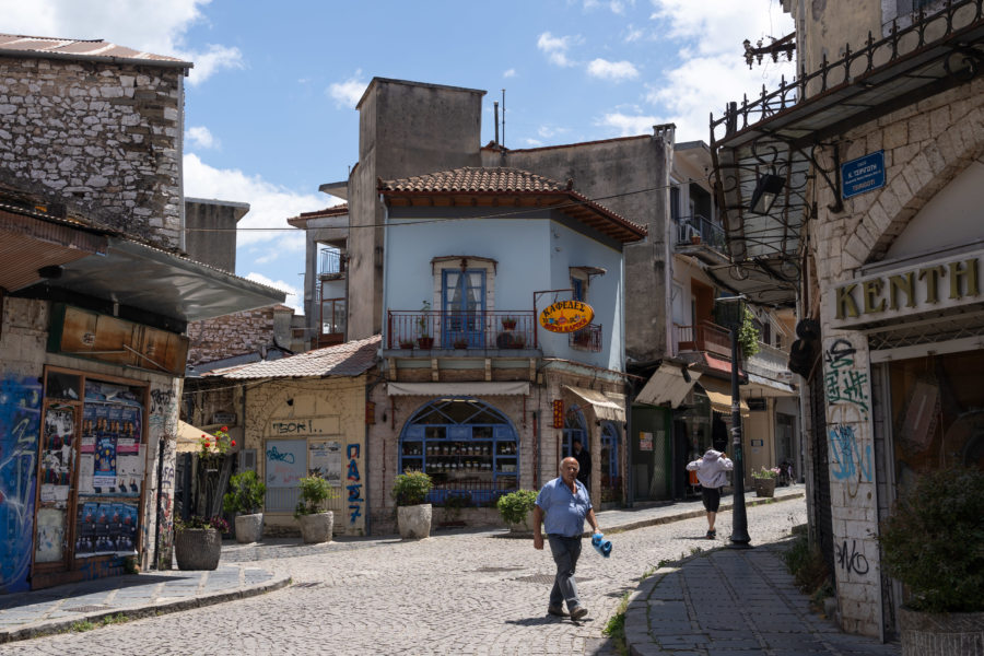 Vieilles rues de Ioannina en Grèce