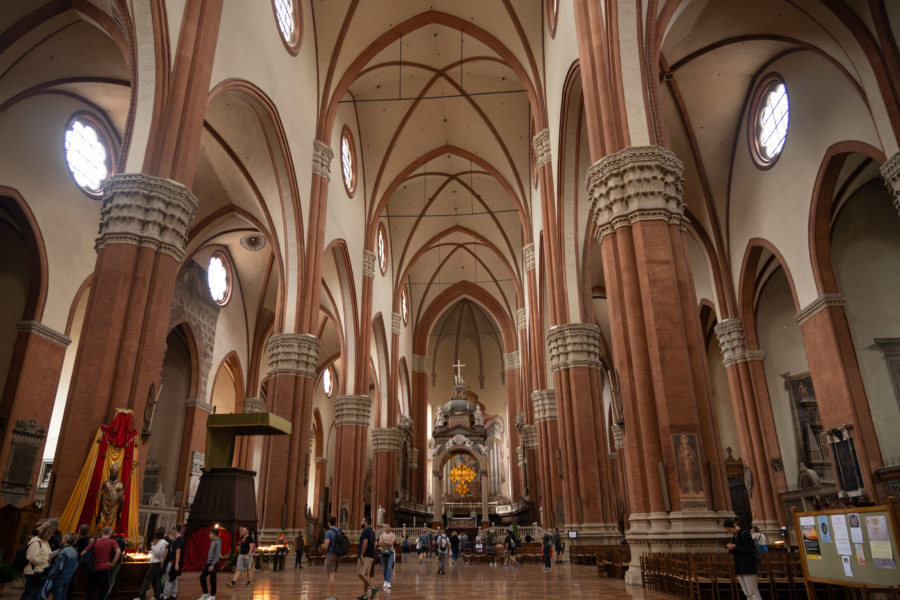 Visite de la basilique San Petronio à Bologne